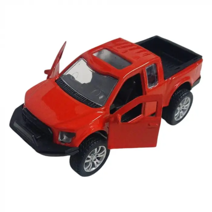 Çek Bırak Metal Arazi Aracı 13 cm - Kırmızı - 1 ADET