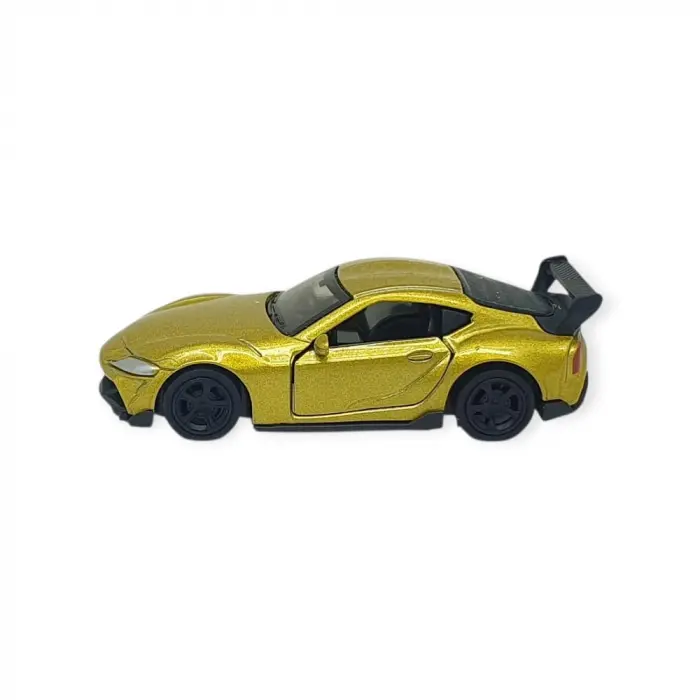 Çek Bırak Metal Küçük Arabalar 8 cm - 6411A-13 - Altın - 1 ADET
