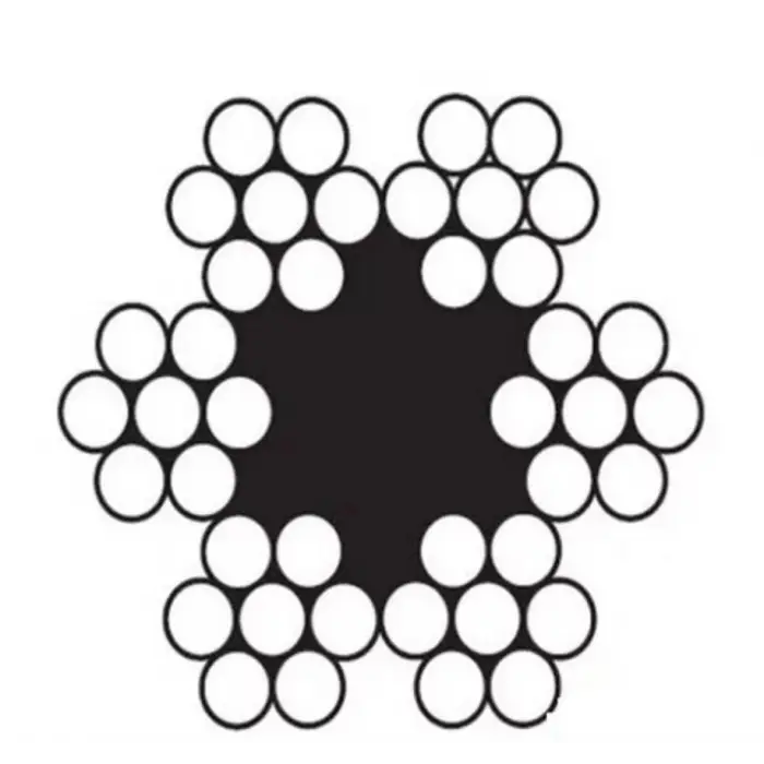 Çelik Halat 5 mm 10 Metre (6X7 K.ÖZ)