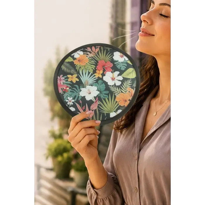 Çiçek Kore Yelpaze 20 cm