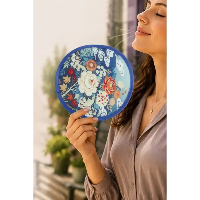 Çiçek Kore Yelpaze 20 cm