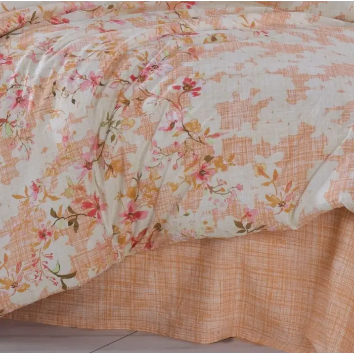 Çift Kişilik Poplin Nev Lily Somon