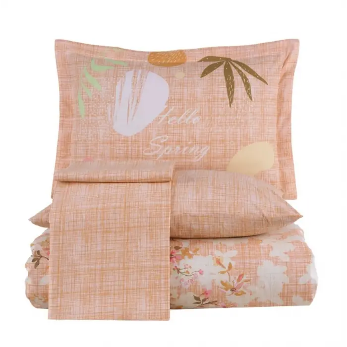 Çift Kişilik Poplin Nev Lily Somon