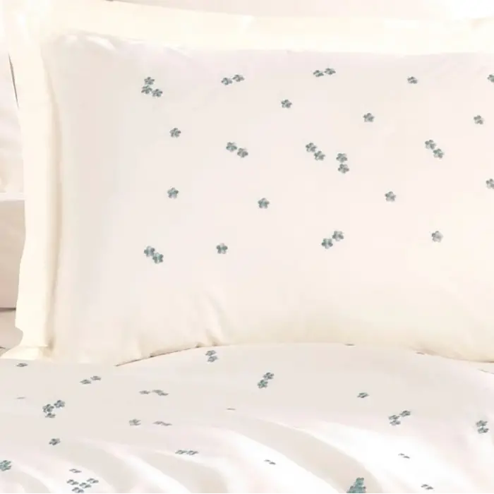 Çift Kişilik Poplin Premium Nakışlı Nev Spring