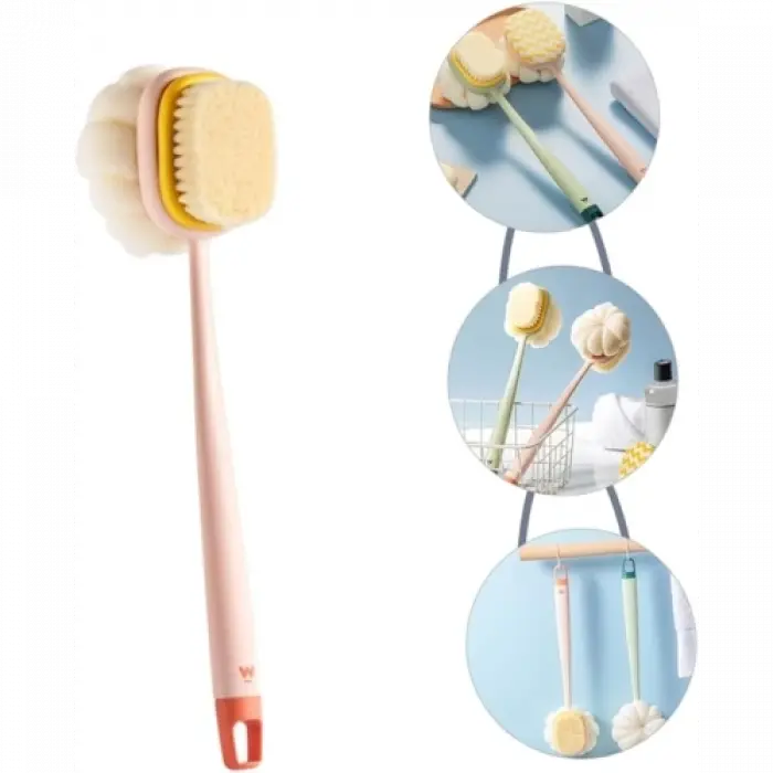 Çift Taraflı Banyo Duş Fırçası