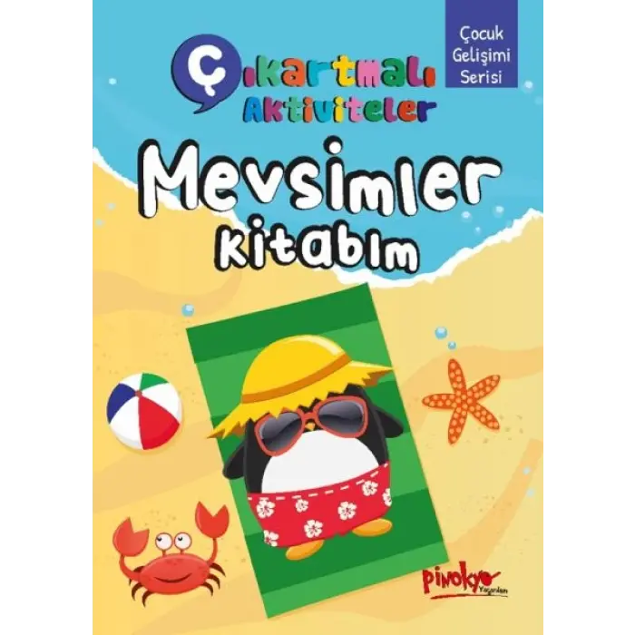 Çıkartmalı Aktiviteler Mevsimler Kitabım