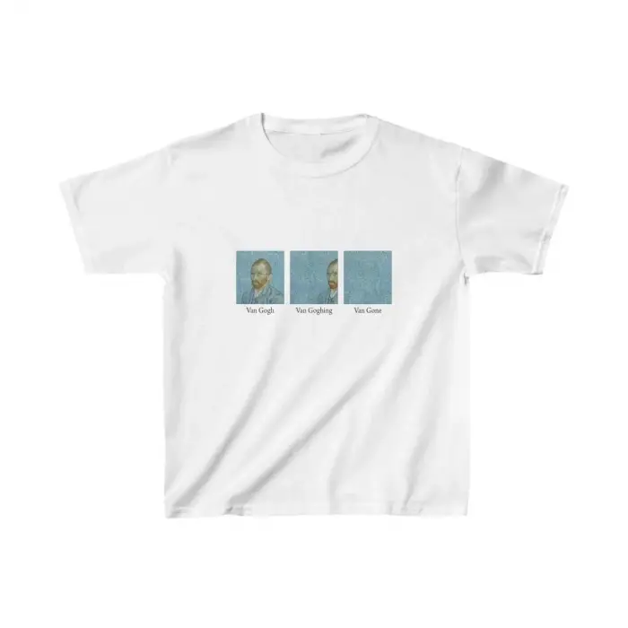 Çocuk Unisex Baskılı T-Shirt - Beyaz