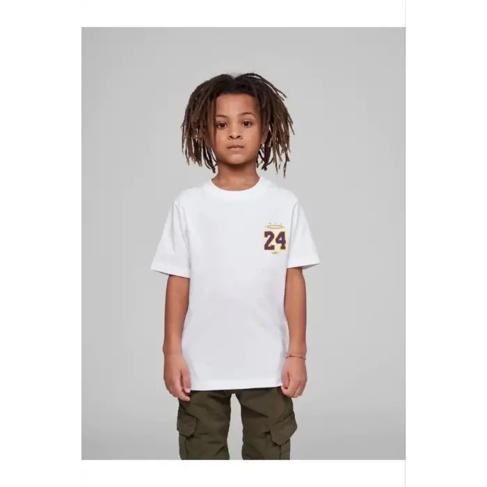 Çocuk Unisex Baskılı T-Shirt - Beyaz