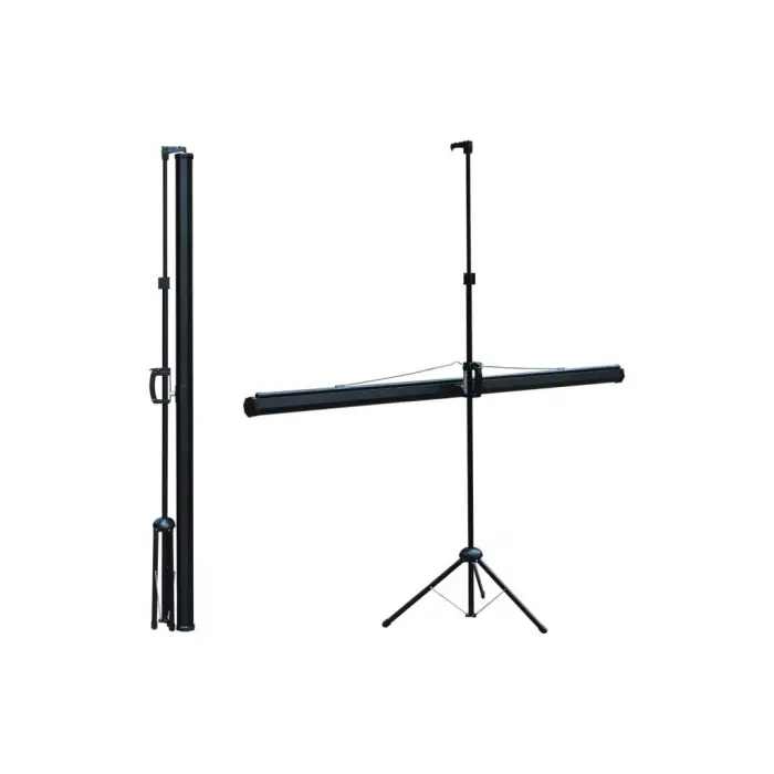 Codegen TX-20 TRIPOD PROJEKSİYON PERDESİ 200X200 (Arkası Siyah Fonlu - Taşınabilir Ayaklı Model)(1923)