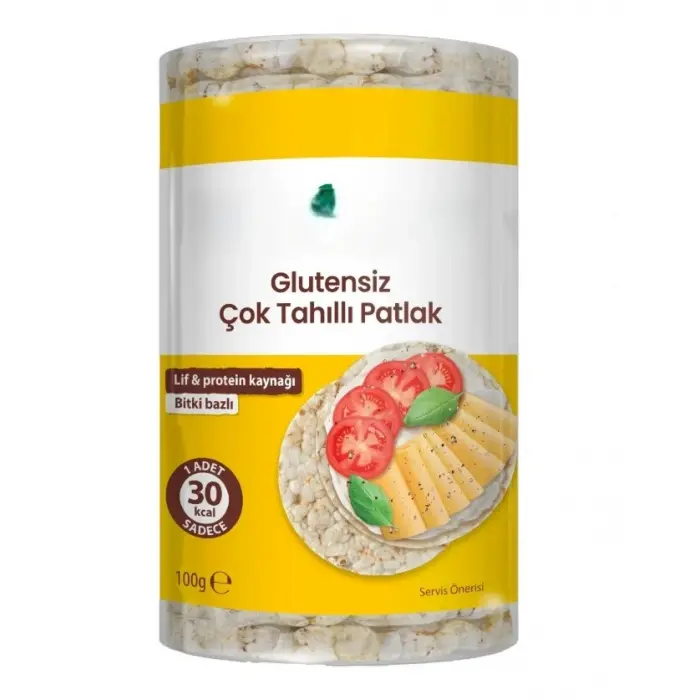 Çok Tahıllı Pirinç Patlağı 100 Gr