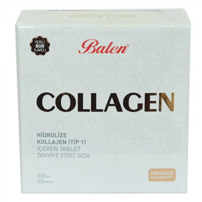 Collagen Hidrolize Kollajen Tip1 İçeren Tablet 800 Mg X 60 Tablet
