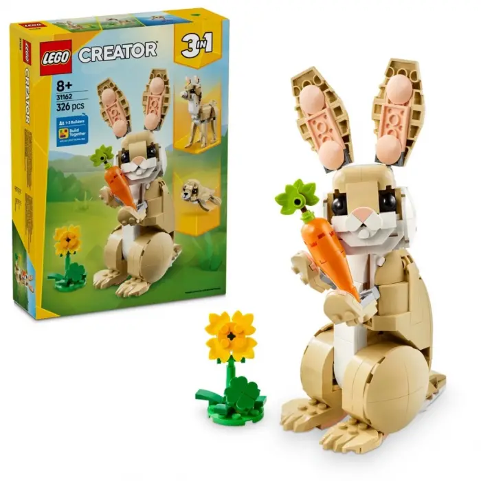 Creator 3’ü 1 Arada Sevimli Tavşan Oyun Seti 31162