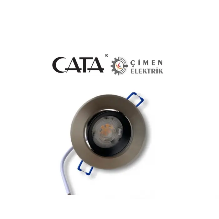 CT 5252 Cata 7W Satin Gövde Led Spot Armatür Beyaz Işık 6400K