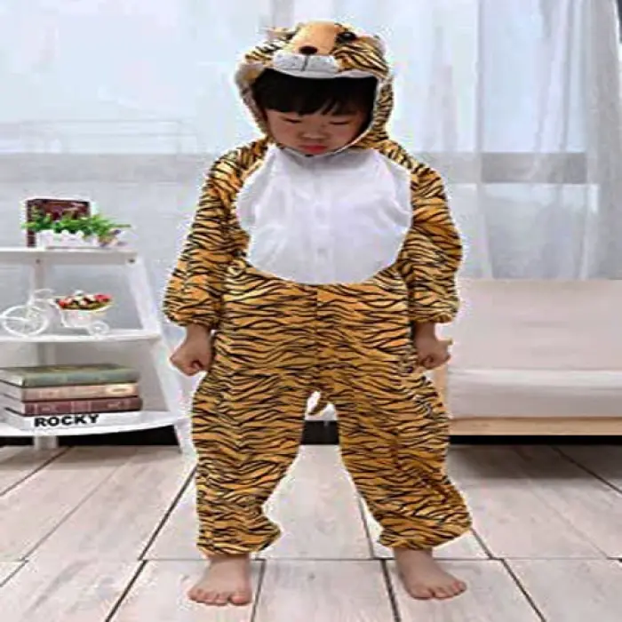 Çuk Kaplan Kostumu - Aslan Kostümü 6-7 Yaş 120 cm