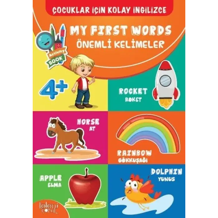 Çuklar İçin Kolay İngilizce - My First Words Önemli Kelimeler