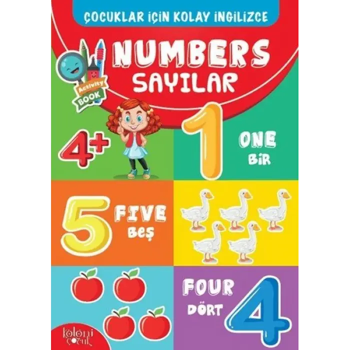 Çuklar İçin Kolay İngilizce - Numbers Sayılar