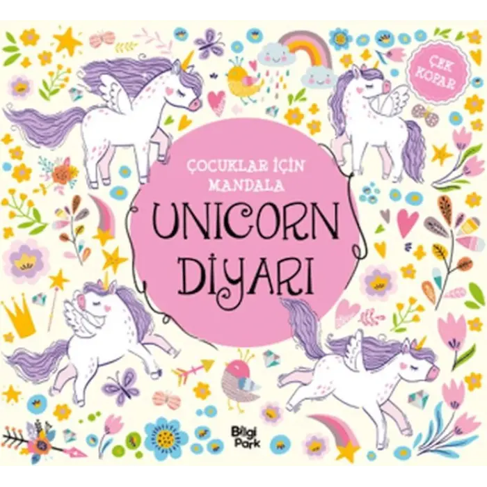 Çuklar İçin Mandala - Unicorn Diyarı