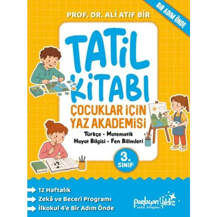 Çuklar İçin Yaz Akademisi 3. Sınıf Tatil Kitabı