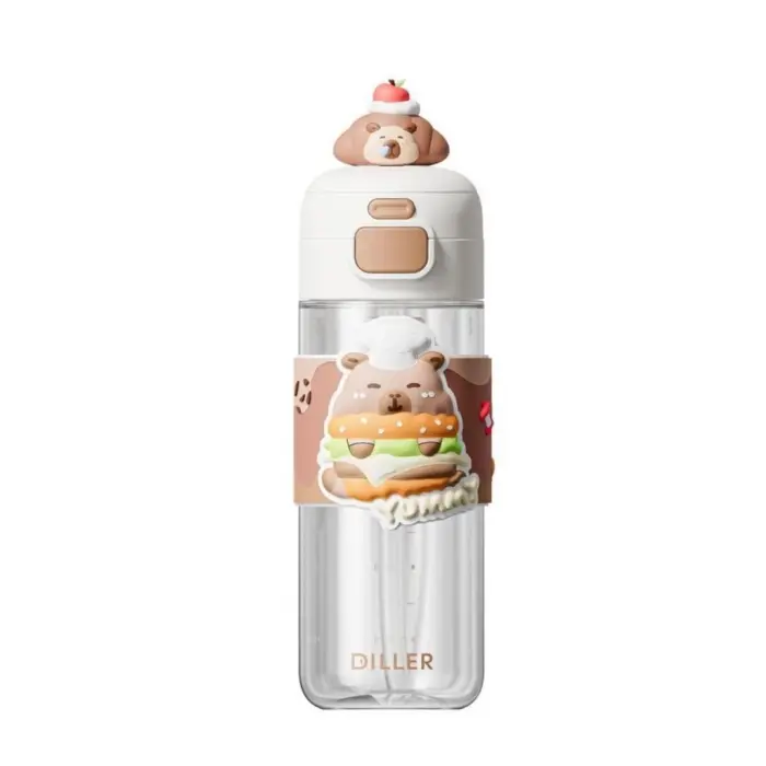 D2551 DILLER 600 ML BOYUN ASKILI TRITAN SU MATARASI