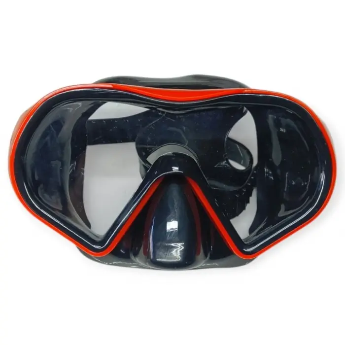Dalış Maskesi ve Snorkel Yetişkin - 517-KIRMIZI - 1 ADET
