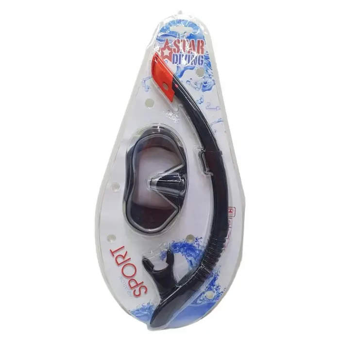 Dalış Maskesi ve Snorkel Yetişkin - 517-YEŞİL - 1 ADET