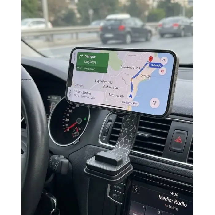 Dashboard Manyetik Telefon Tutucu Ayarlanabilir Telefon Standı