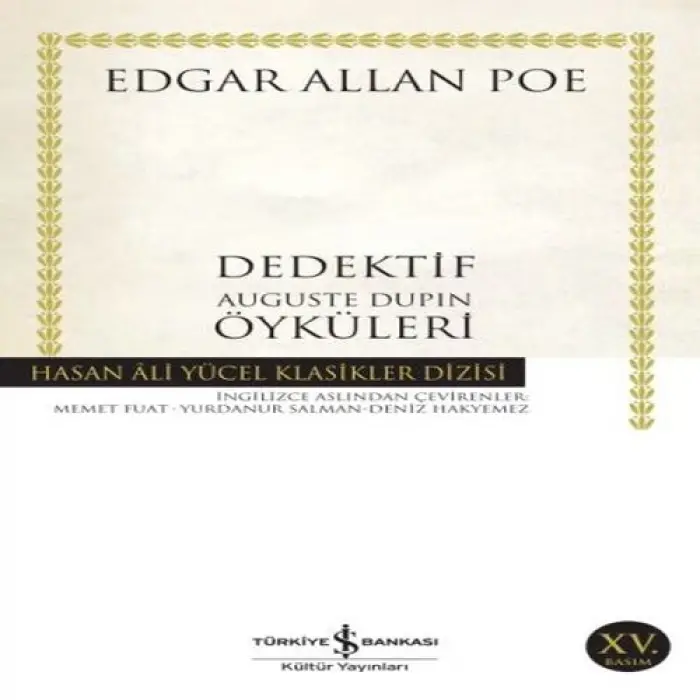 Dedektif Öyküleri - Hasan Ali Yücel Klasikleri
