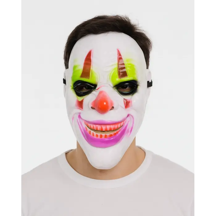 Delirten Gülüş Psikopat Palyaço Temalı Joker Maskesi