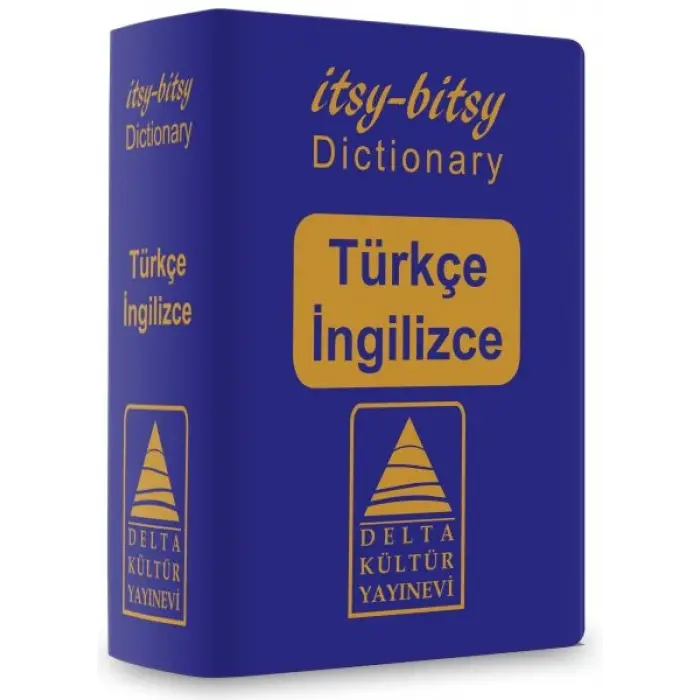 Delta Kültür Türkçe - İngilizce Mini Sözlük
