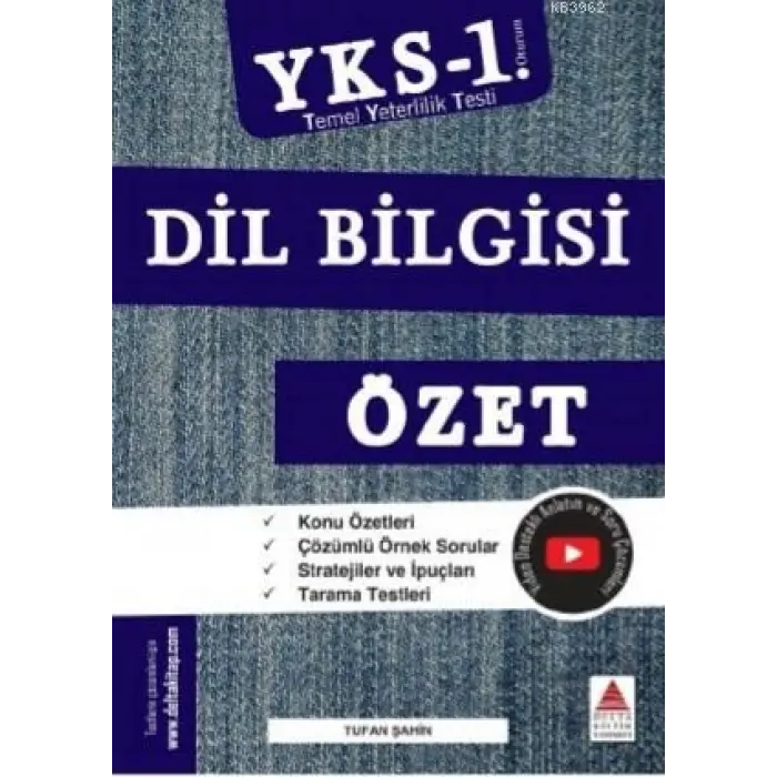 Delta Kültür TYT Dil Biisi Özet YKS 1. Oturum (Yeni)