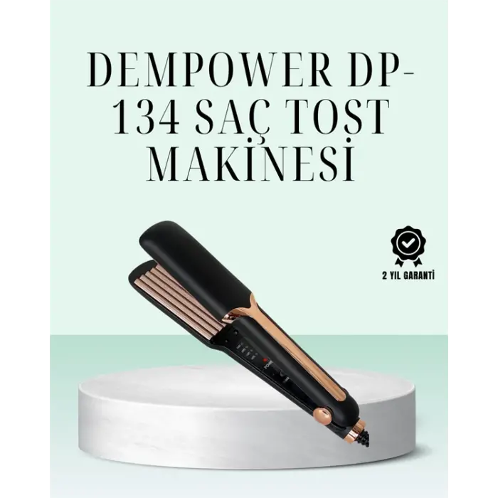 DEMPOWER DP-134 – Isı Ayarlı Saç Şekillendirme Deneyimi