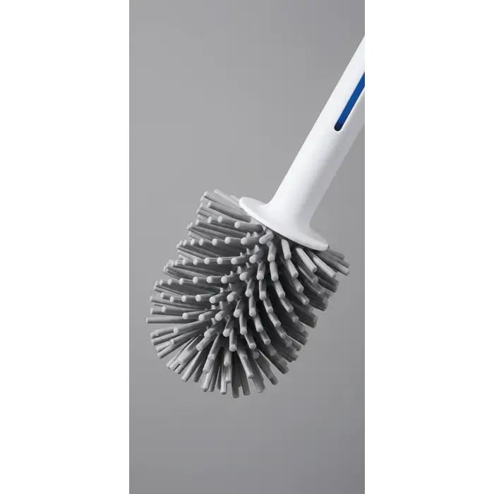 Deterjan Hazneli Ergonomik Silikon Tuvalet Fırçası