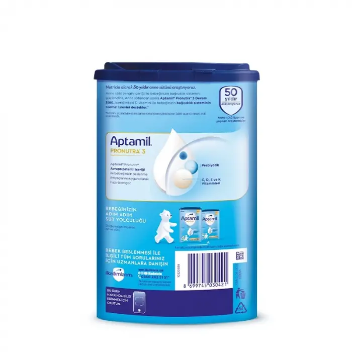 Devam Sütü Maması No3 9-12 Ay 800 Gr