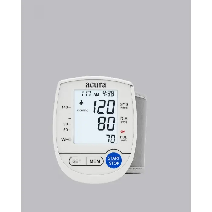 Dijital Bilek Tansiyon Aleti Çift Güç Kaynaklı HD Ekranlı