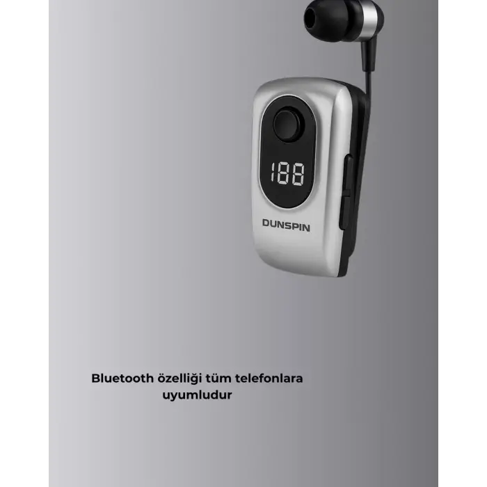 Dijital Ekranlı Bluetooth Kulaklık – Titreşimli Bildirim 25 Saat Kullanım Yeni Nesil