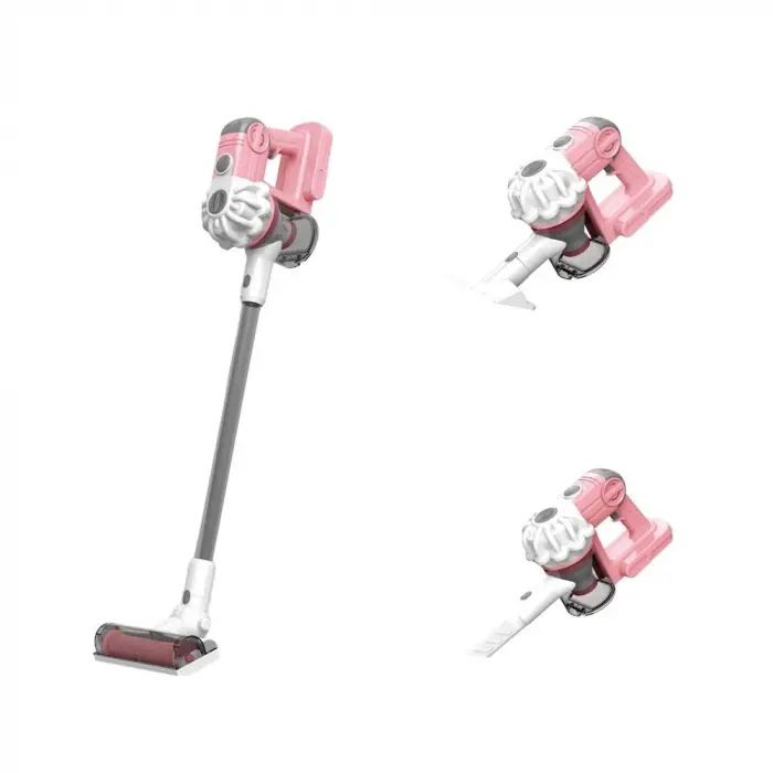 DİKEY ELEKT SÜPÜRGESİ PEMBE