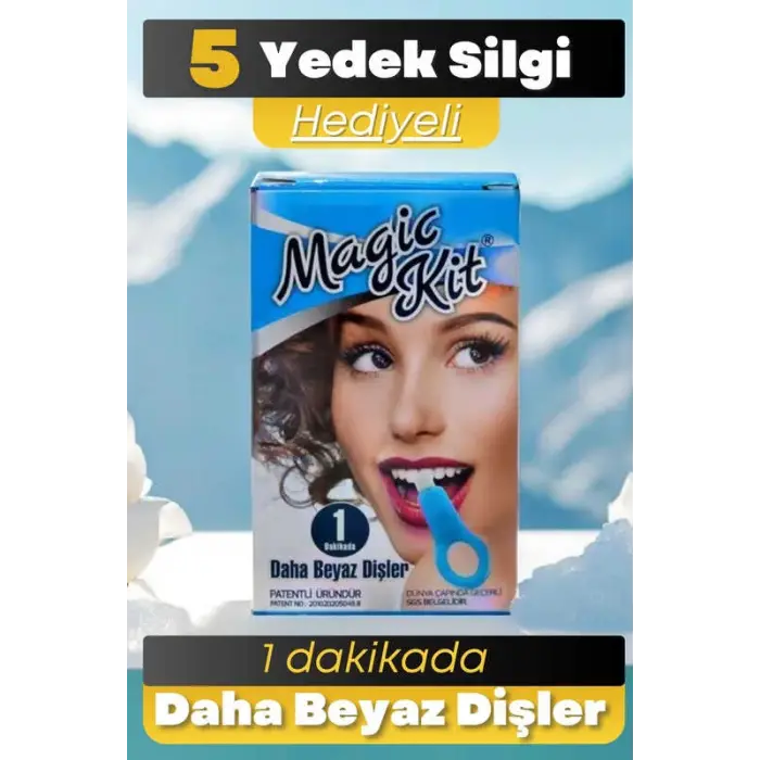 Diş  Siisi 1 Aparatlı + 5 Yedek Süngerli Set 1 Paket