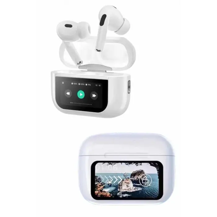 Dokunmatik Ekranlı ANC/ENC Yeni Nesil Pro Bluetooth Kulaklık Dokunmatik Ekran