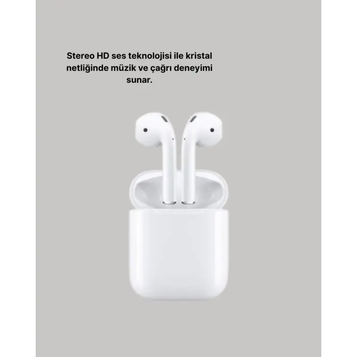 Dokunmatik Kontrollü 2. Nesil Bluetooth 5.0 Uzun Pil Ömürlü Kulaklık