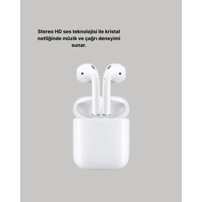 Dokunmatik Kontrollü 2. Nesil Bluetooth 5.0 Uzun Pil Ömürlü Kulaklık