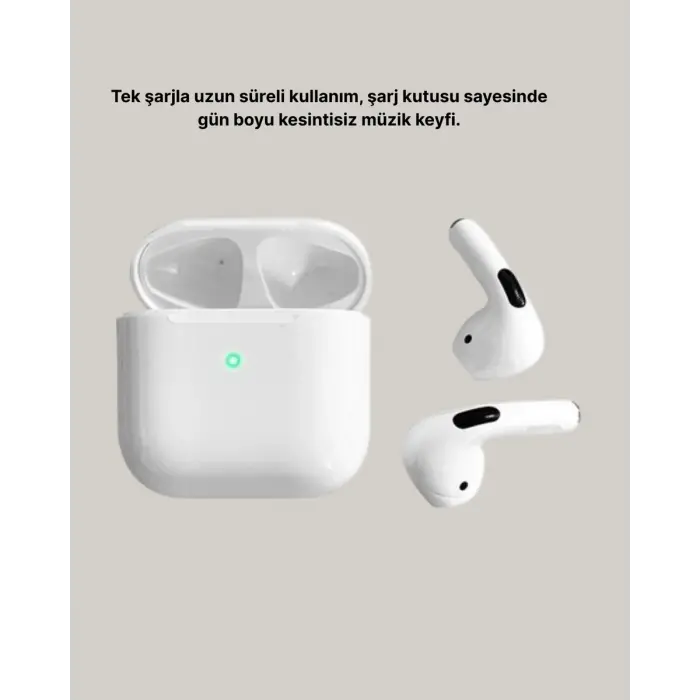 Dokunmatik Kontrollü 2. Nesil Bluetooth 5.0 Uzun Pil Ömürlü Kulaklık