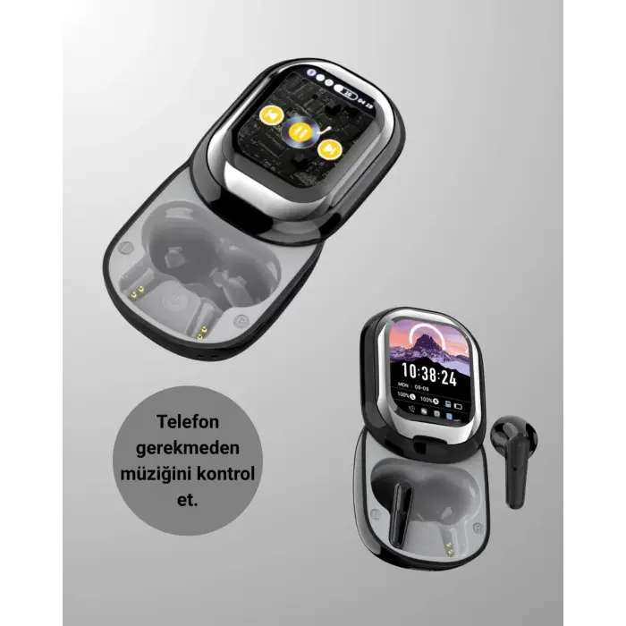 Dokunmatik Kontrollü Bluetooth Kulaklık – Pods Fine Uyumlu
