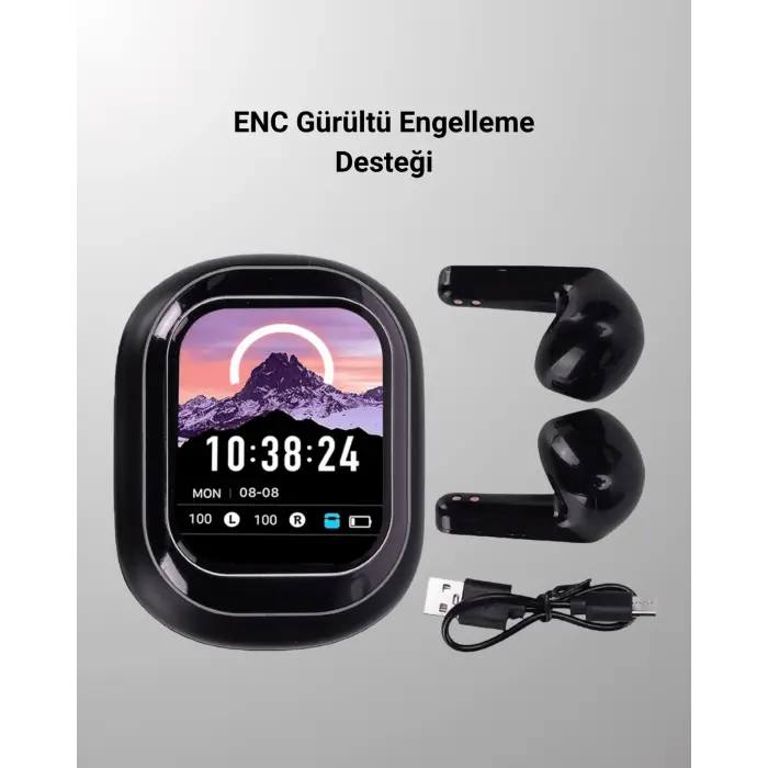 Dokunmatik Kontrollü Bluetooth Kulaklık – Pods Fine Uyumlu