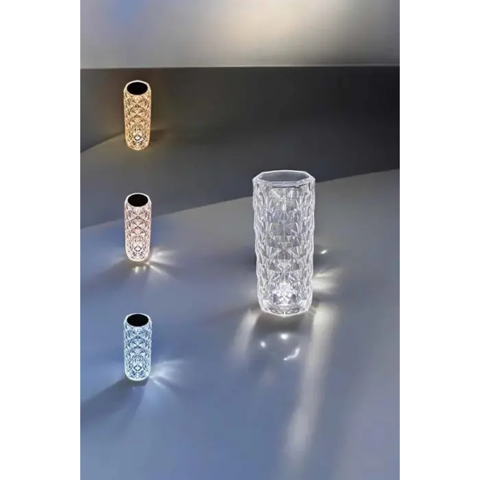 Dokunmatik Kristal Gece Lambası Hediyelik