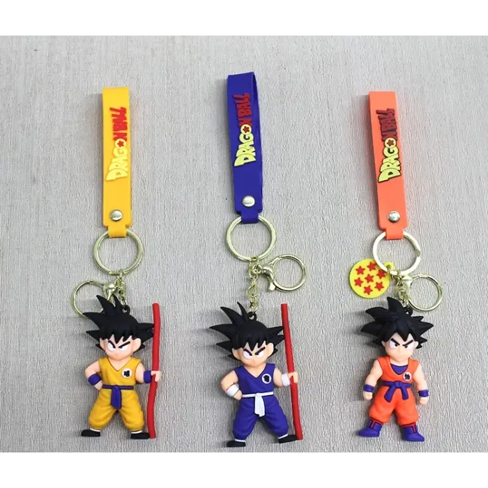 Dragon Ball Silikon Anahtarlık