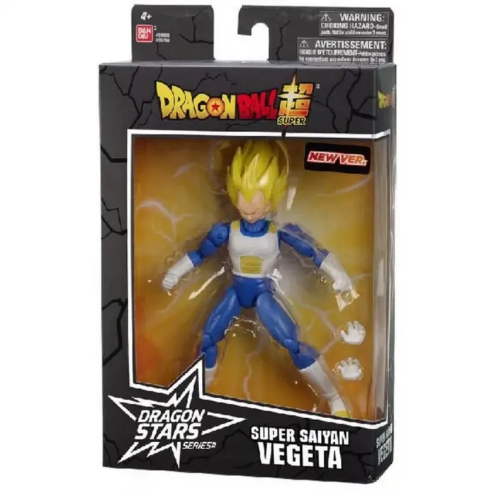 Dragon Ball Super Saiyan Vegeta Poz Verilebilir Figür 16 cm