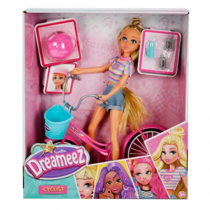 Dreameez Bisikletçi Bebek Oyun Seti