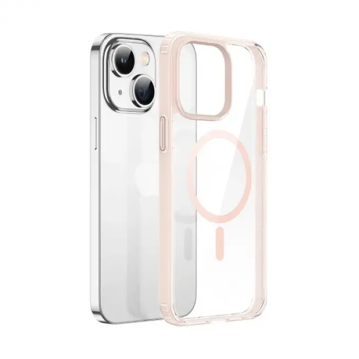 Dux Ducis Clin Mag Series iPhone 14 6.1 Magsafe Uyumlu Manyetik Silikon Kılıf-(5775)
