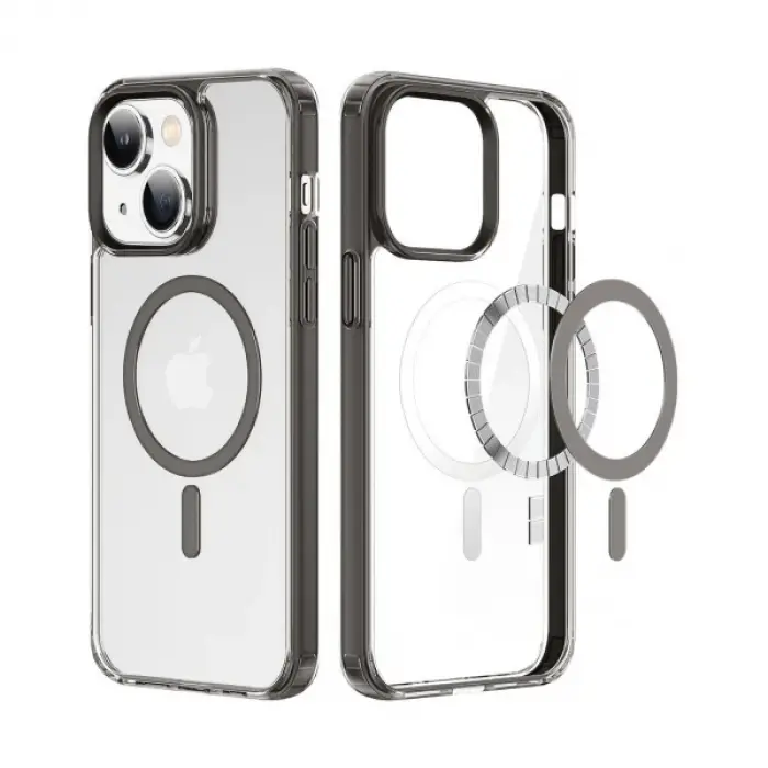 Dux Ducis Clin Mag Series iPhone 14 Plus 6.7 Magsafe Uyumlu Manyetik Silikon Kılıf-(5775)