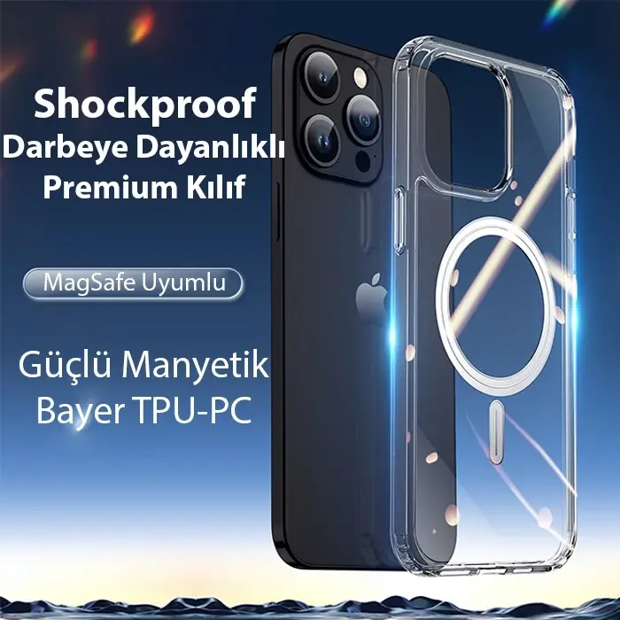 Dux Ducis Clin Mag Series iPhone 15 Pro Magsafe Uyumlu Manyetik Silikon Kılıf-(5775)